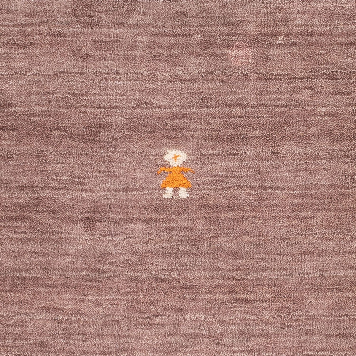 Tappeto Gabbeh - Softy quadrato  - 150 x 150 cm - marrone