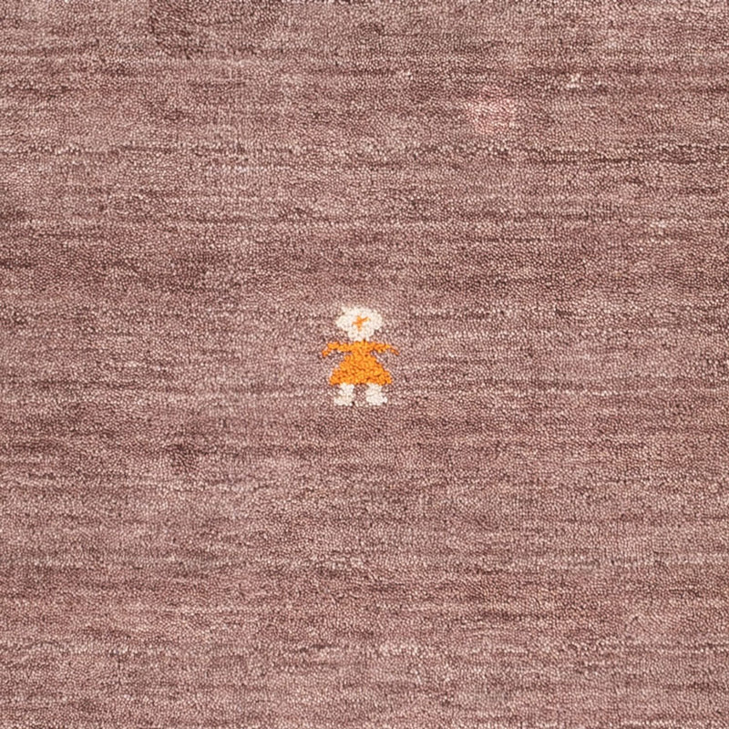 Tappeto Gabbeh - Softy quadrato  - 150 x 150 cm - marrone