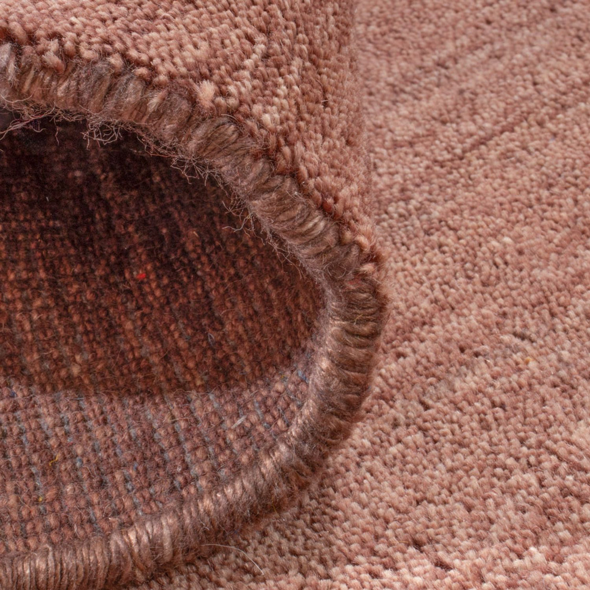 Tappeto Gabbeh - Softy quadrato  - 150 x 150 cm - marrone