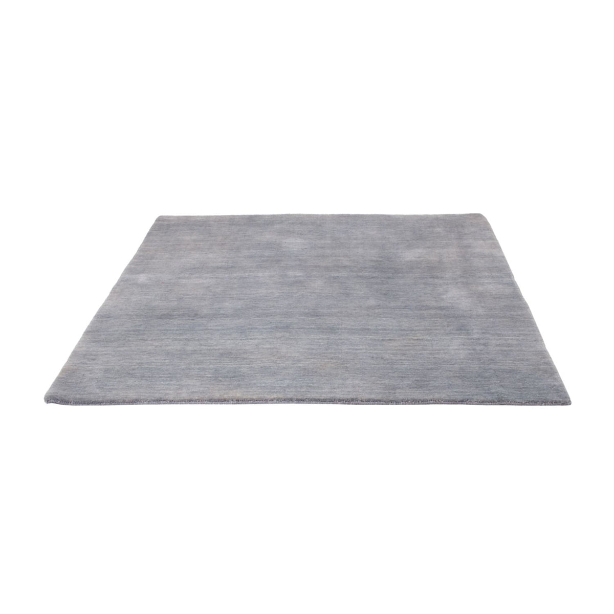 Tappeto Gabbeh - Loribaft Softy quadrato  - 150 x 150 cm - grigio