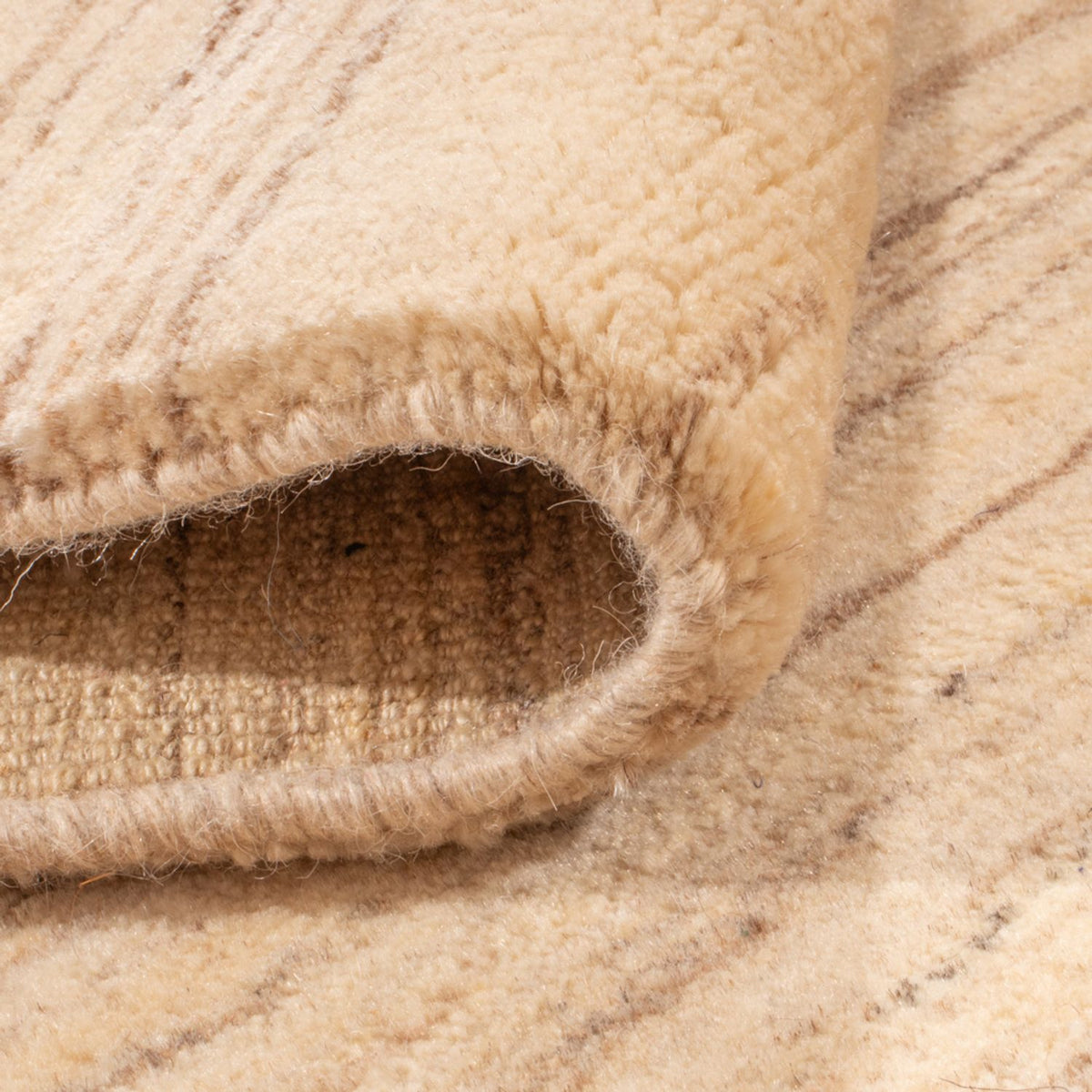 Tappeto Gabbeh - Loribaft Persero - 130 x 100 cm - naturale