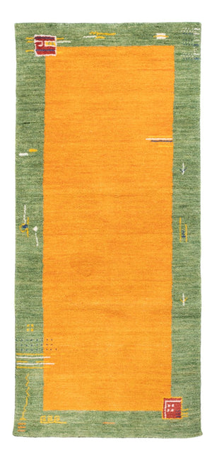 Tappeto corsia Tappeto Gabbeh - Softy - 200 x 80 cm - arancione