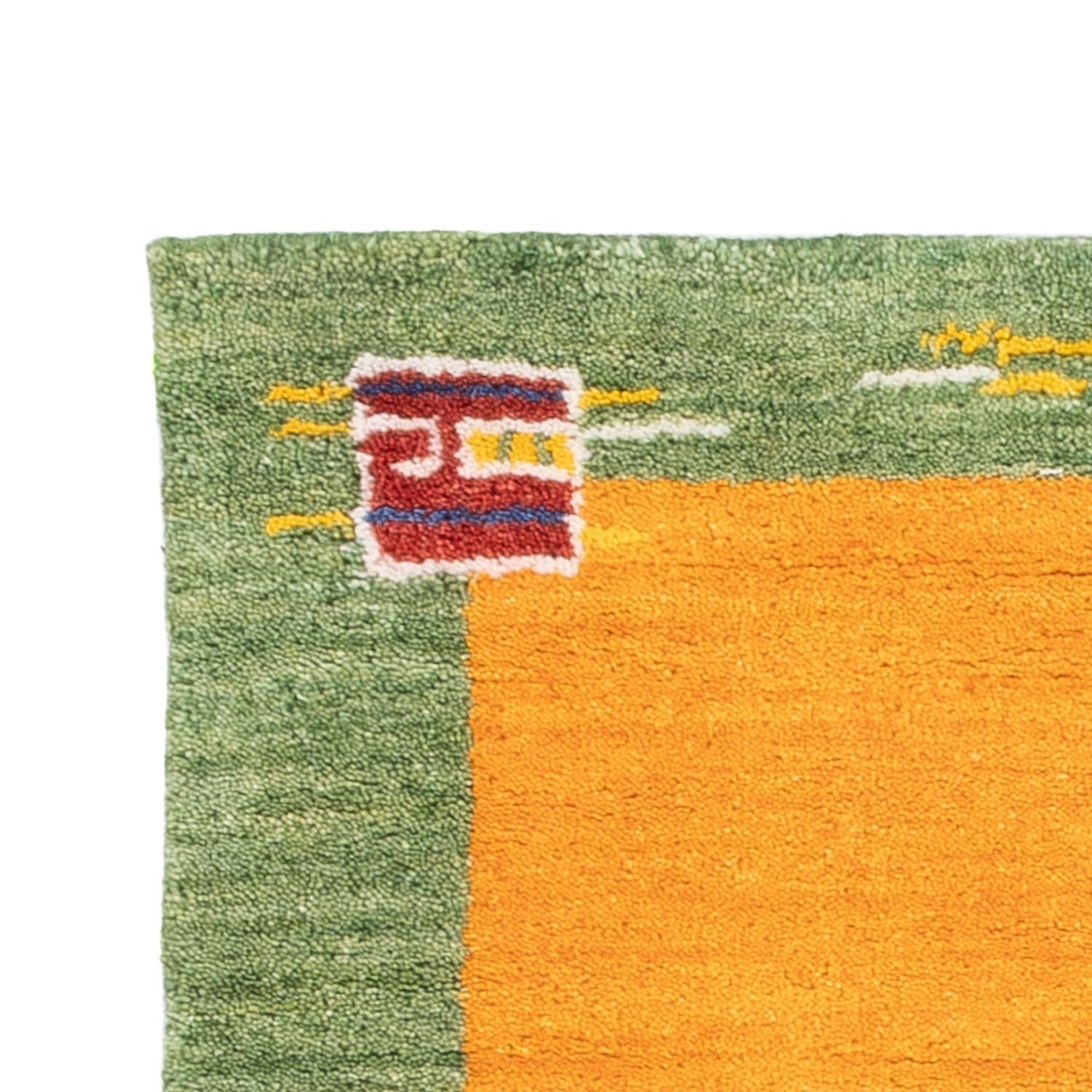 Tappeto corsia Tappeto Gabbeh - Softy - 200 x 80 cm - arancione