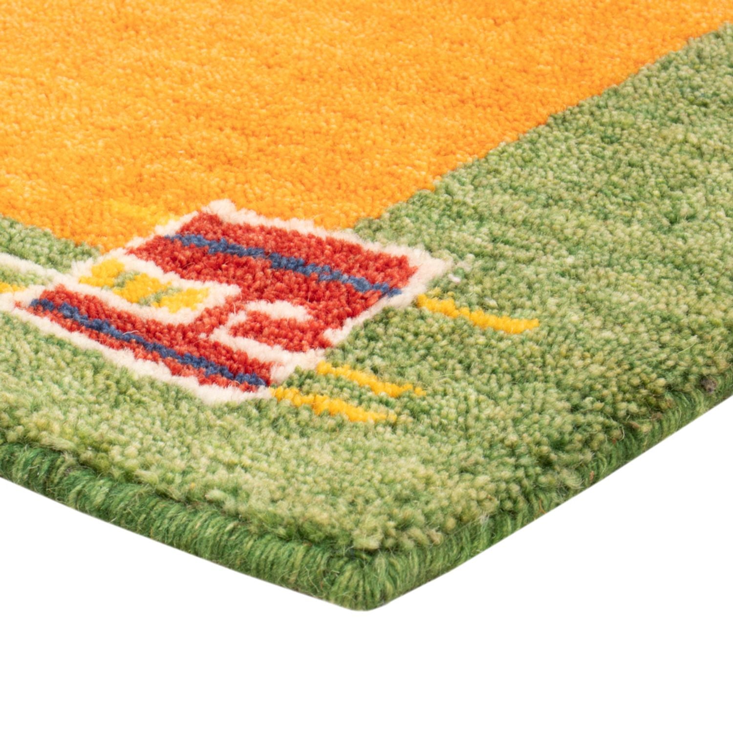 Tappeto corsia Tappeto Gabbeh - Softy - 200 x 80 cm - arancione
