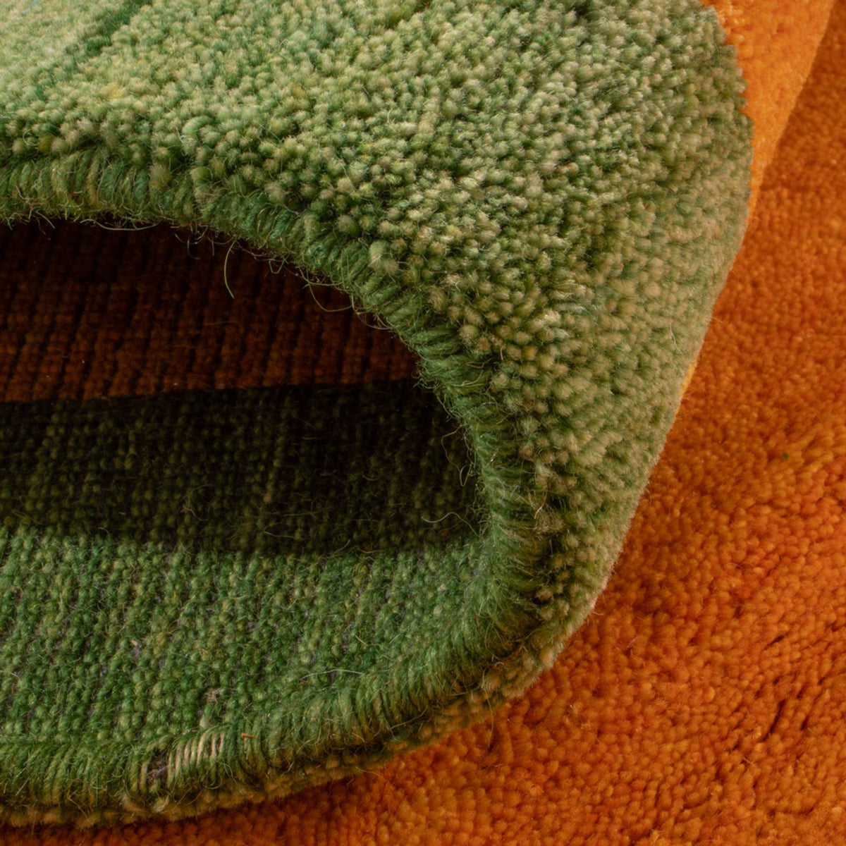 Tappeto corsia Tappeto Gabbeh - Softy - 200 x 80 cm - arancione