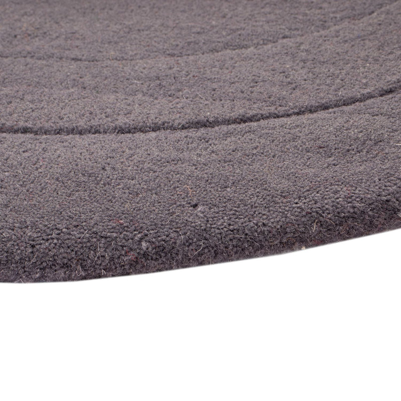 Tappeto di lana forma speciale  - 90 x 60 cm - grigio