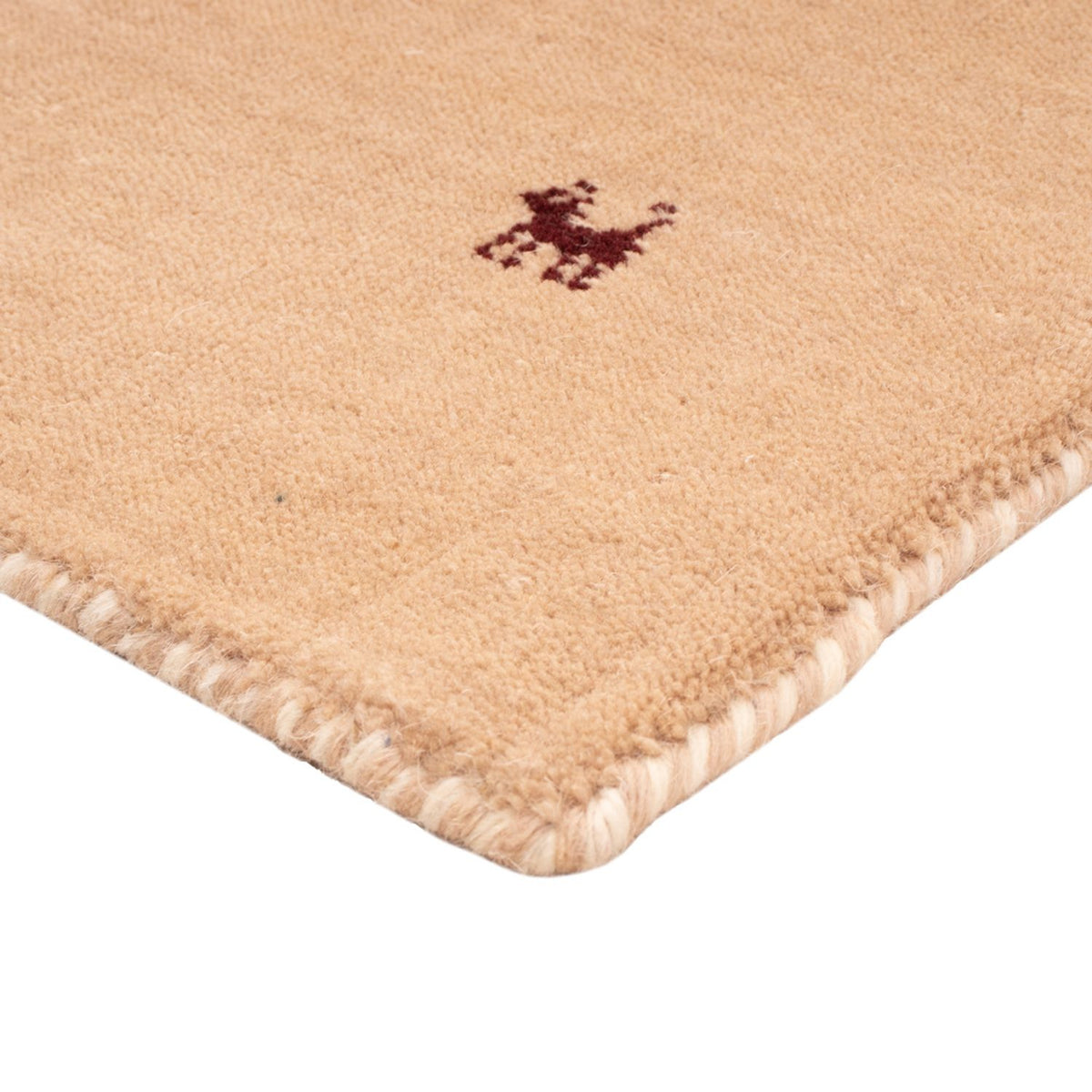 Tappeto Gabbeh - Softy - 65 x 60 cm - beige