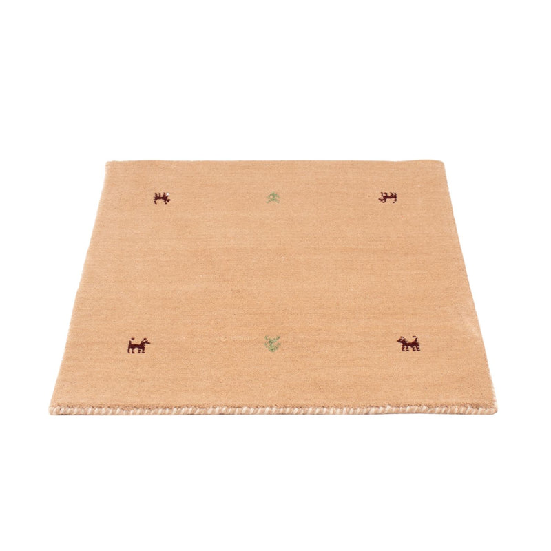Tappeto Gabbeh - Softy - 65 x 60 cm - beige