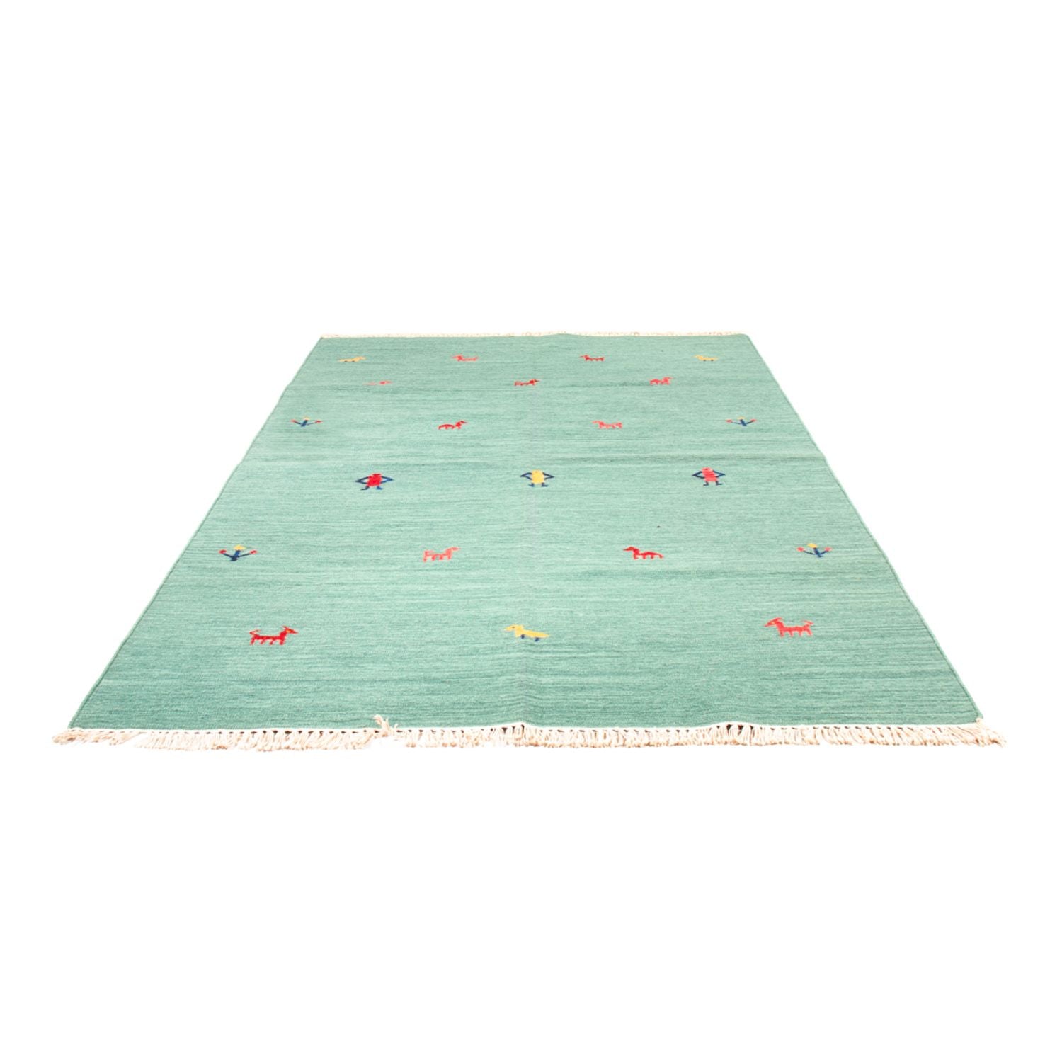 Tappeto Kelim - Tendenza - 240 x 160 cm - turchese