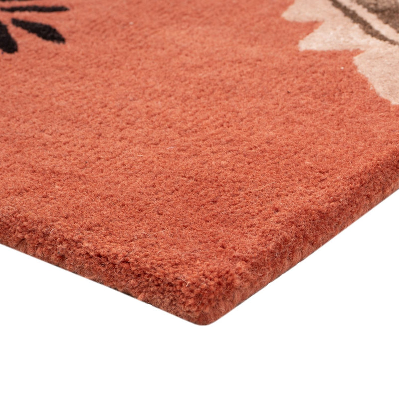 Tappeto di design - 90 x 60 cm - salmone