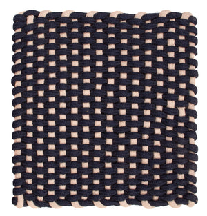 Tappeto quadrato  - 41 x 41 cm - blu scuro