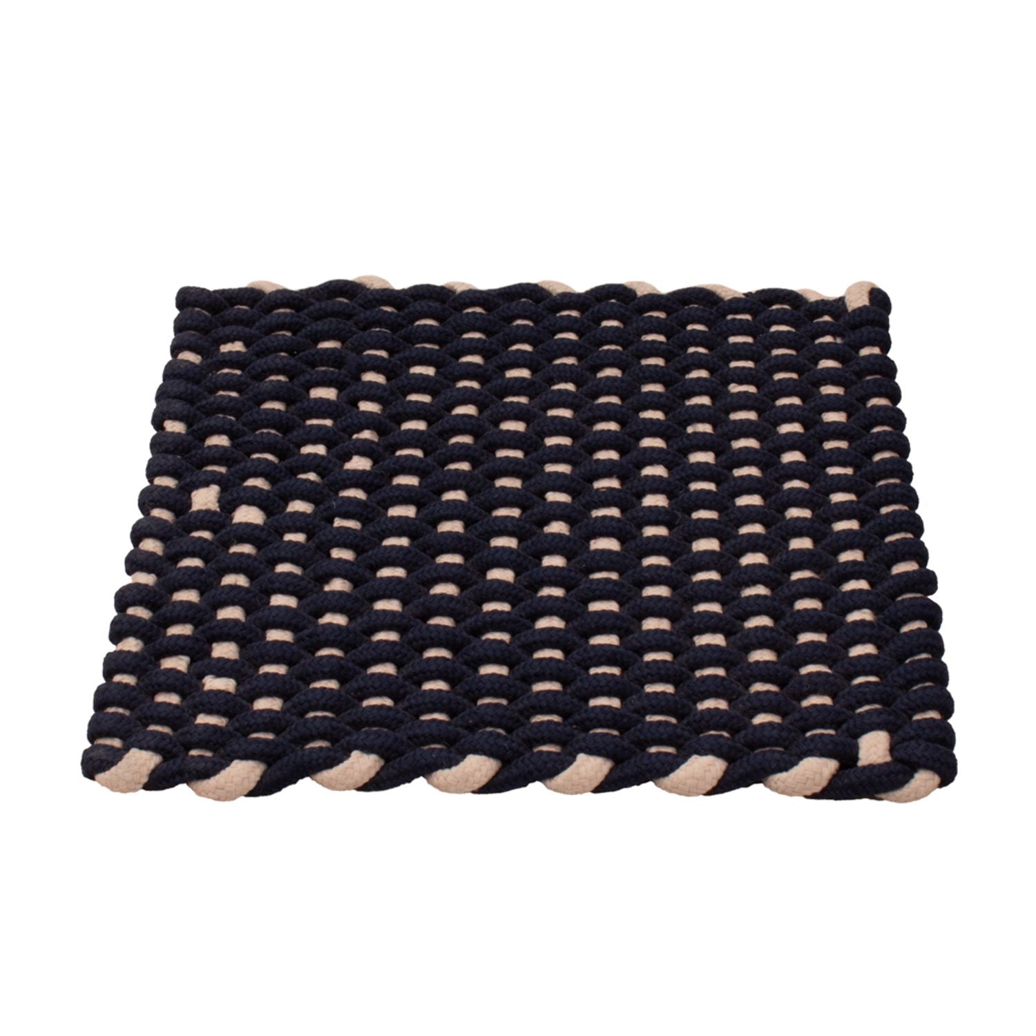 Tappeto quadrato  - 41 x 41 cm - blu scuro