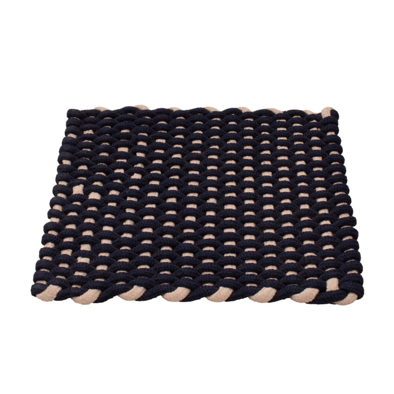 Tappeto quadrato  - 41 x 41 cm - blu scuro