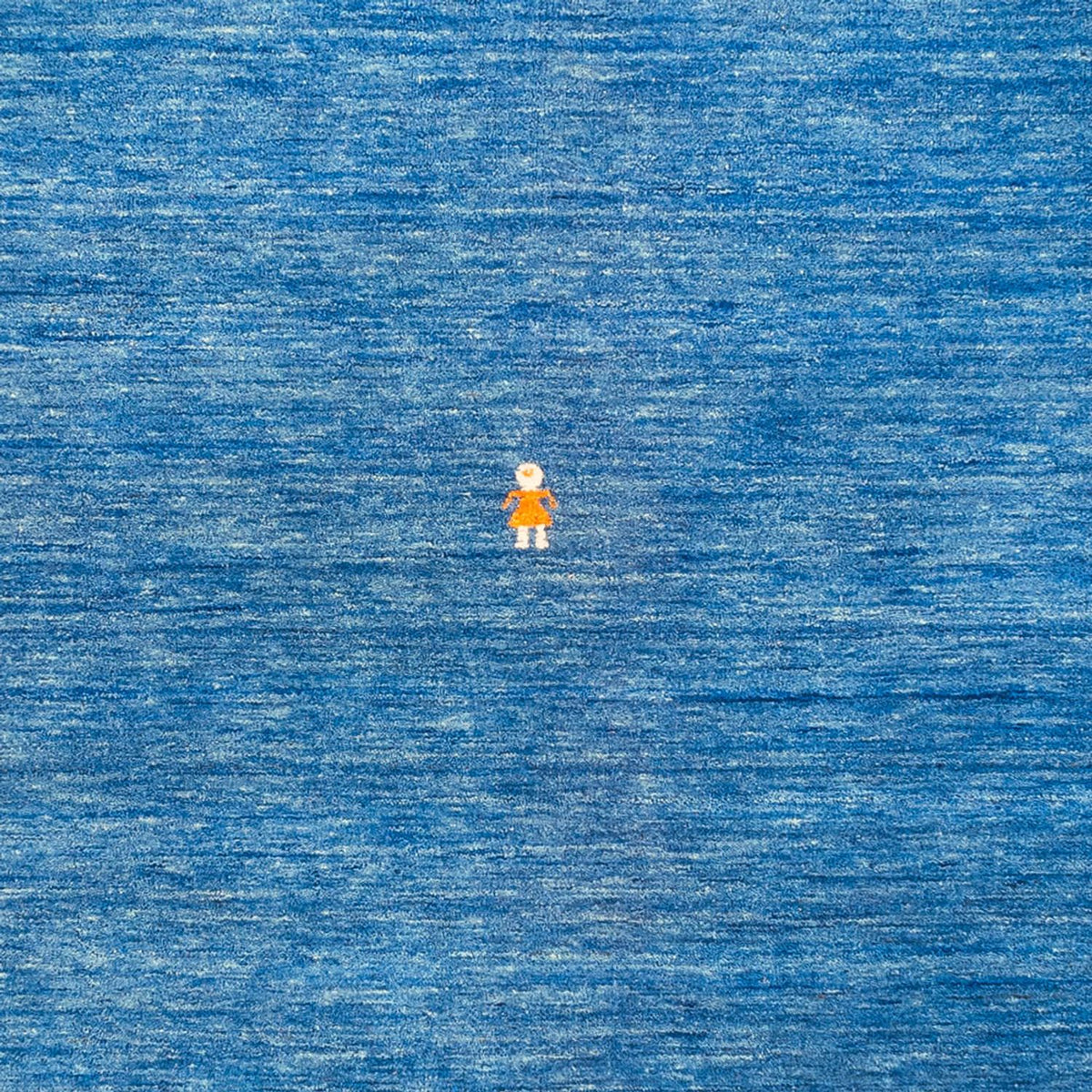 Tappeto Gabbeh - Softy quadrato  - 250 x 250 cm - blu