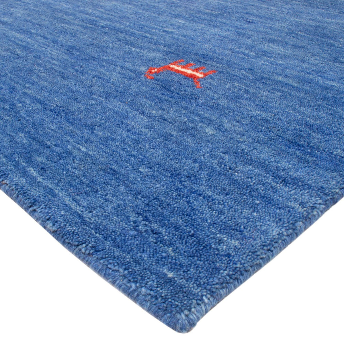 Tappeto Gabbeh - Softy quadrato  - 250 x 250 cm - blu