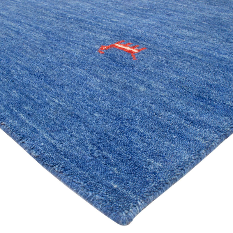 Tappeto Gabbeh - Softy quadrato  - 250 x 250 cm - blu