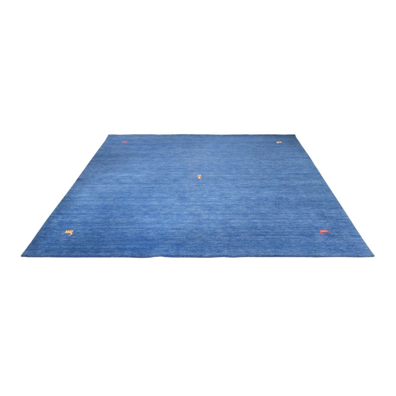 Tappeto Gabbeh - Softy quadrato  - 250 x 250 cm - blu