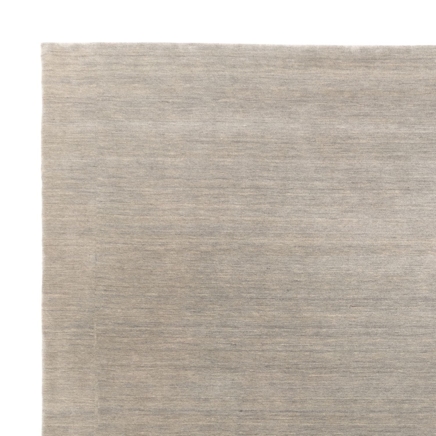 Tappeto Gabbeh - Loribaft Softy quadrato  - 250 x 250 cm - argento