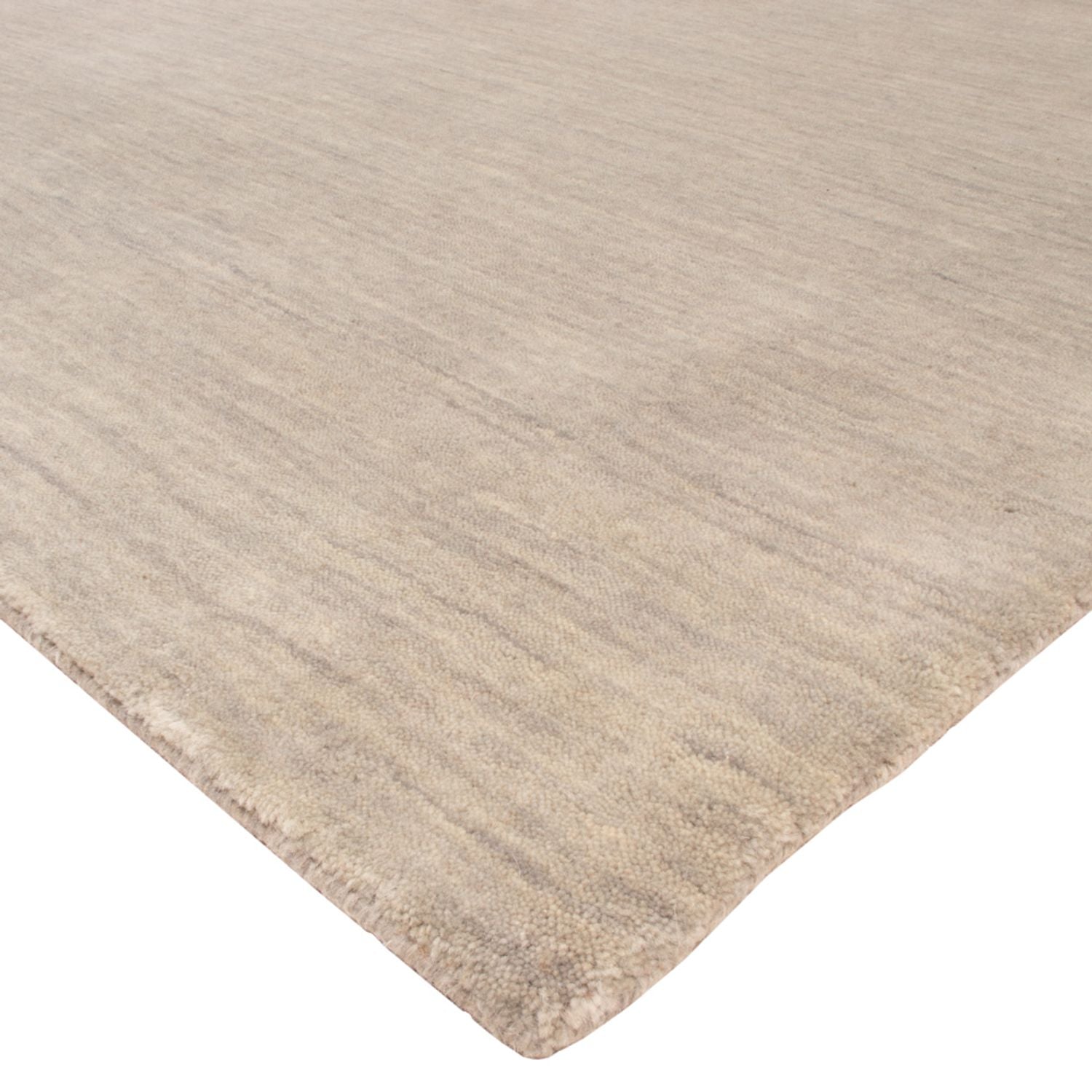 Tappeto Gabbeh - Loribaft Softy quadrato  - 250 x 250 cm - argento