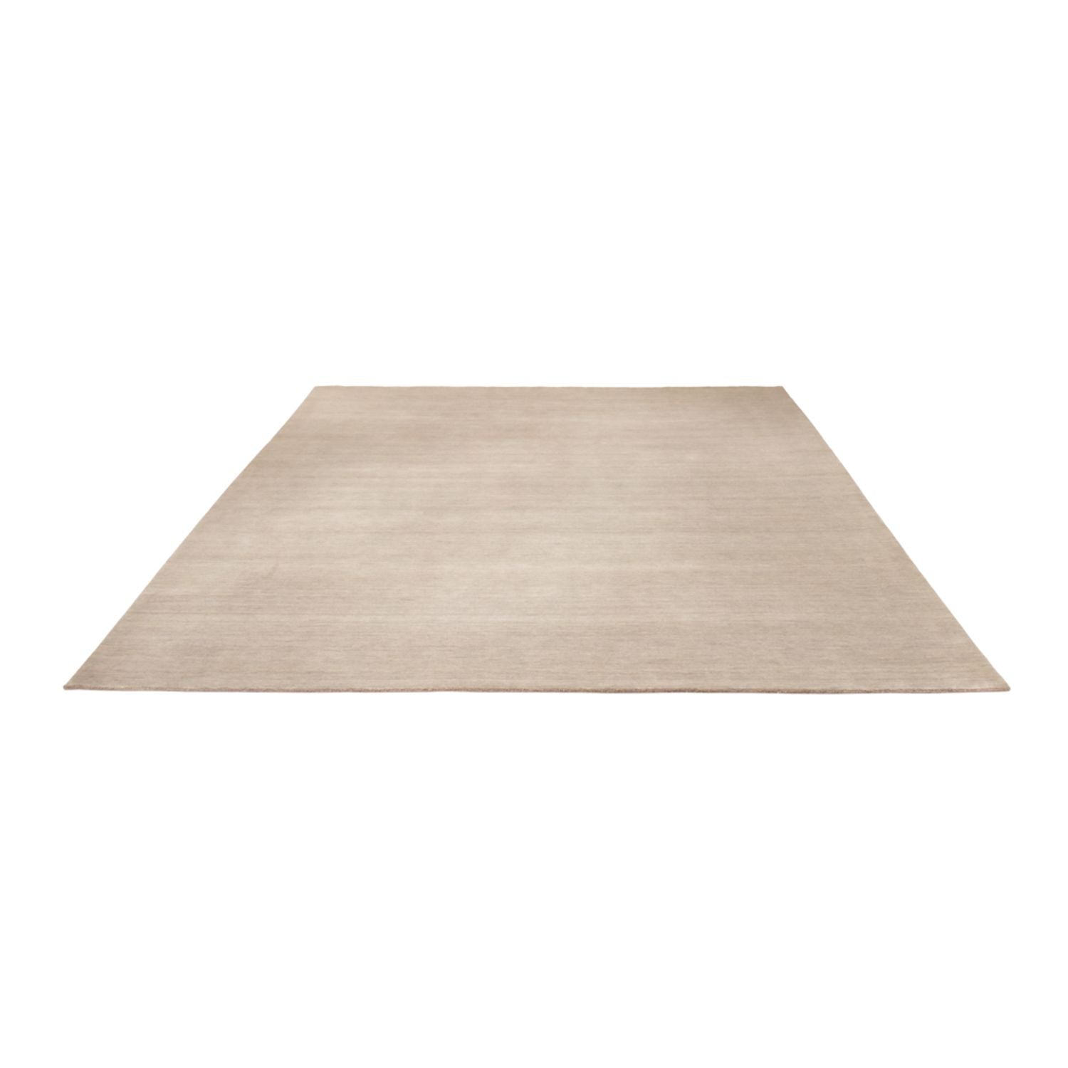 Tappeto Gabbeh - Loribaft Softy quadrato  - 250 x 250 cm - argento