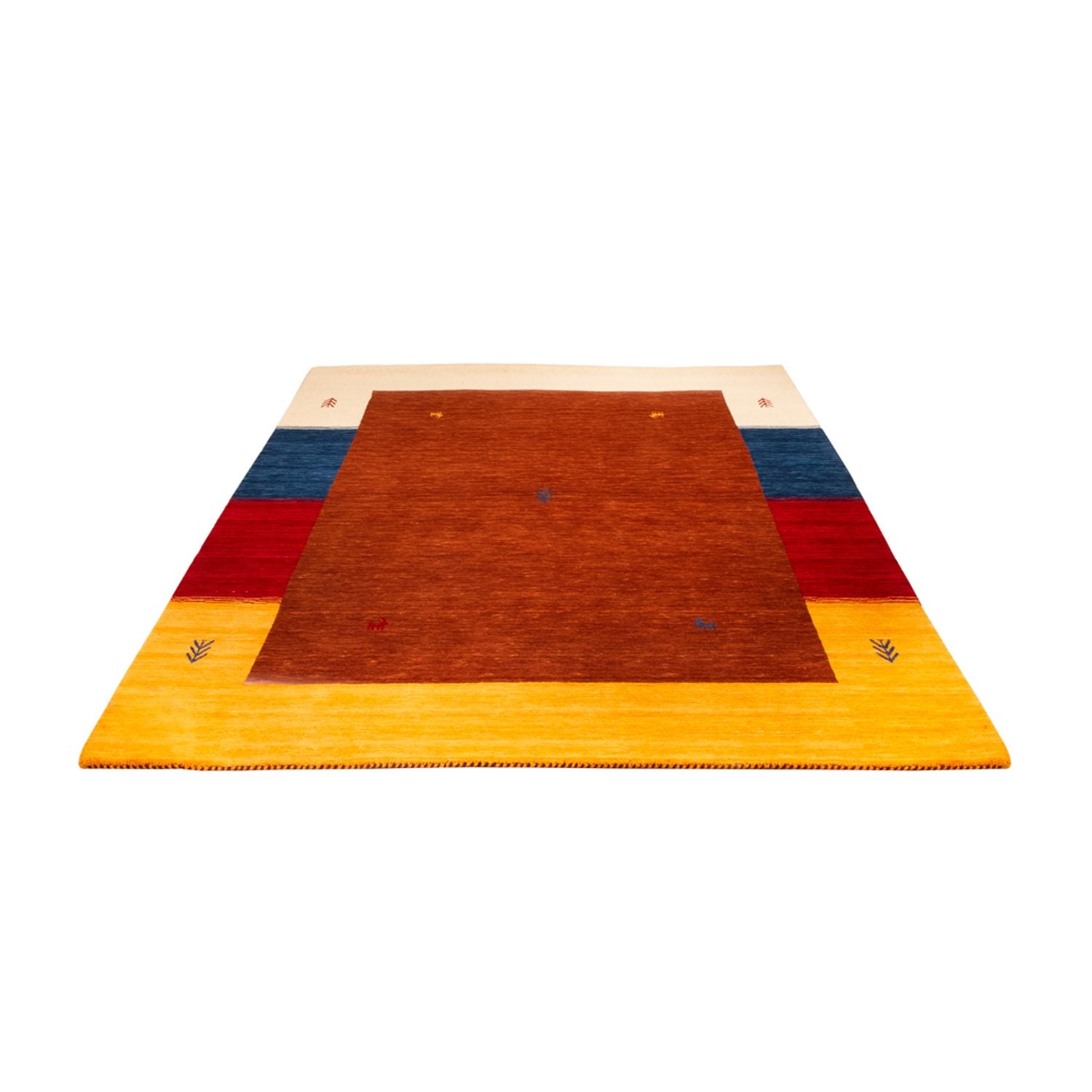 Tappeto Gabbeh - Loribaft Softy - 240 x 170 cm - marrone