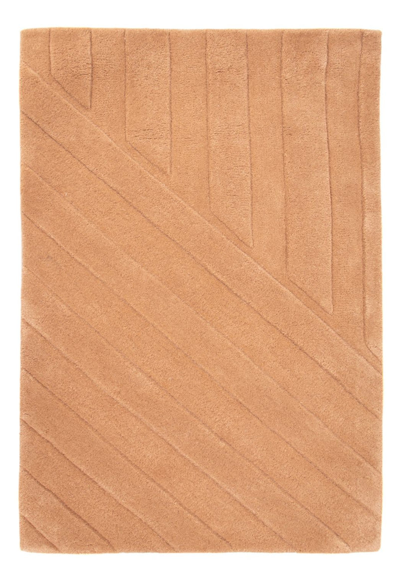 Tappeto di lana - 90 x 60 cm - salmone