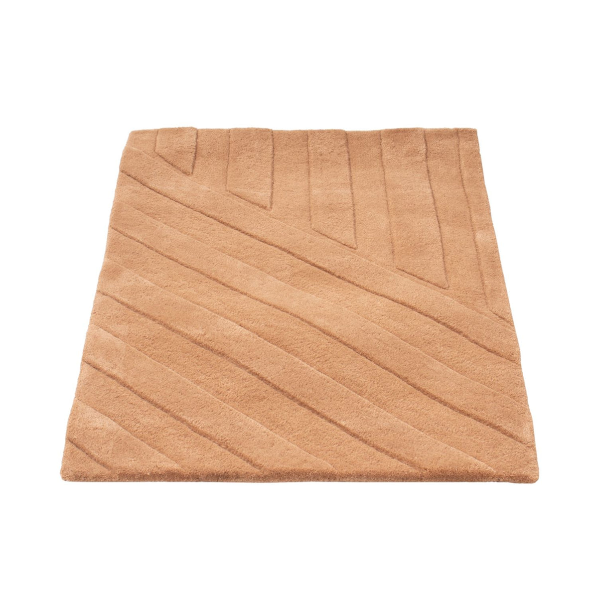 Tappeto di lana - 90 x 60 cm - salmone