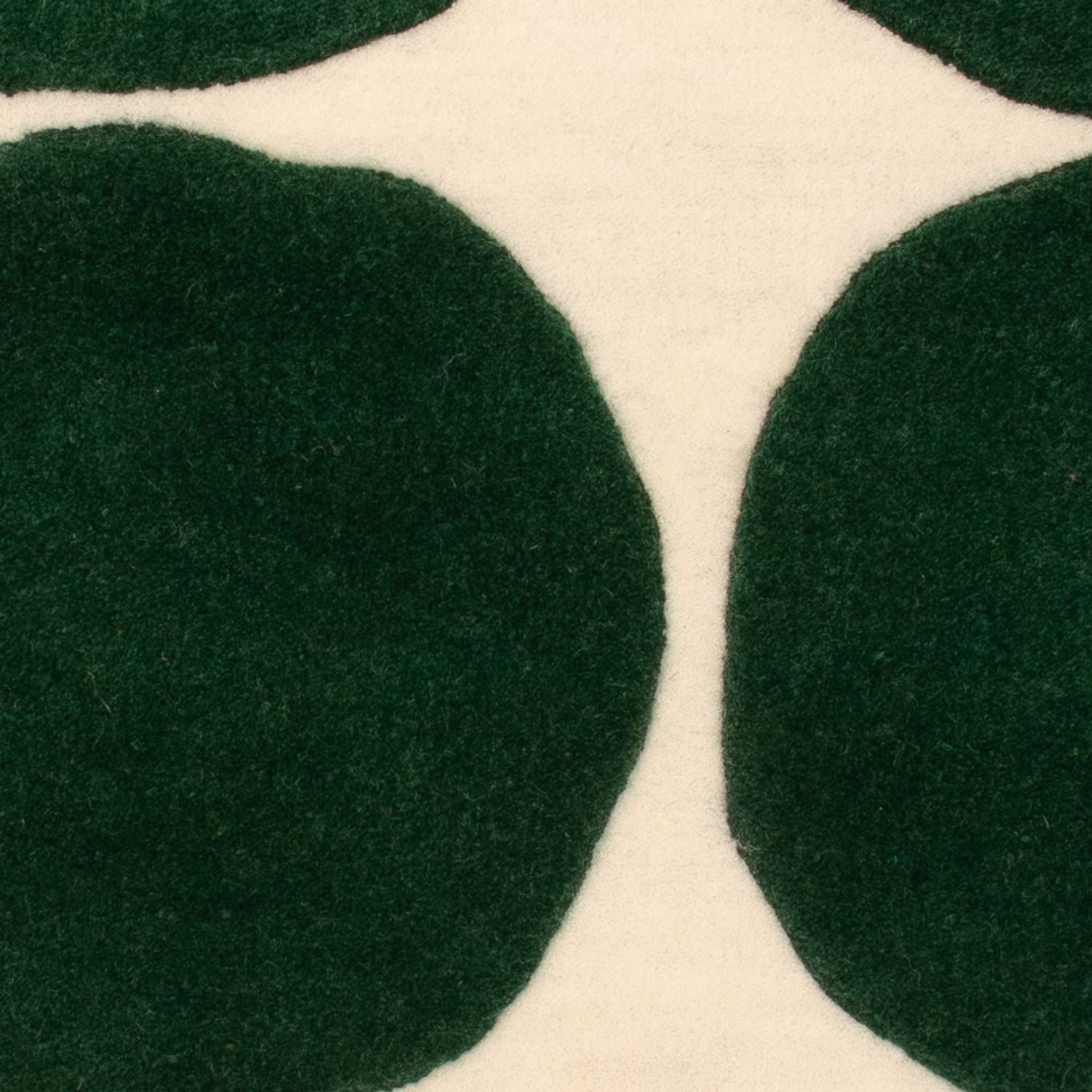 Tappeto di lana - 90 x 60 cm - verde
