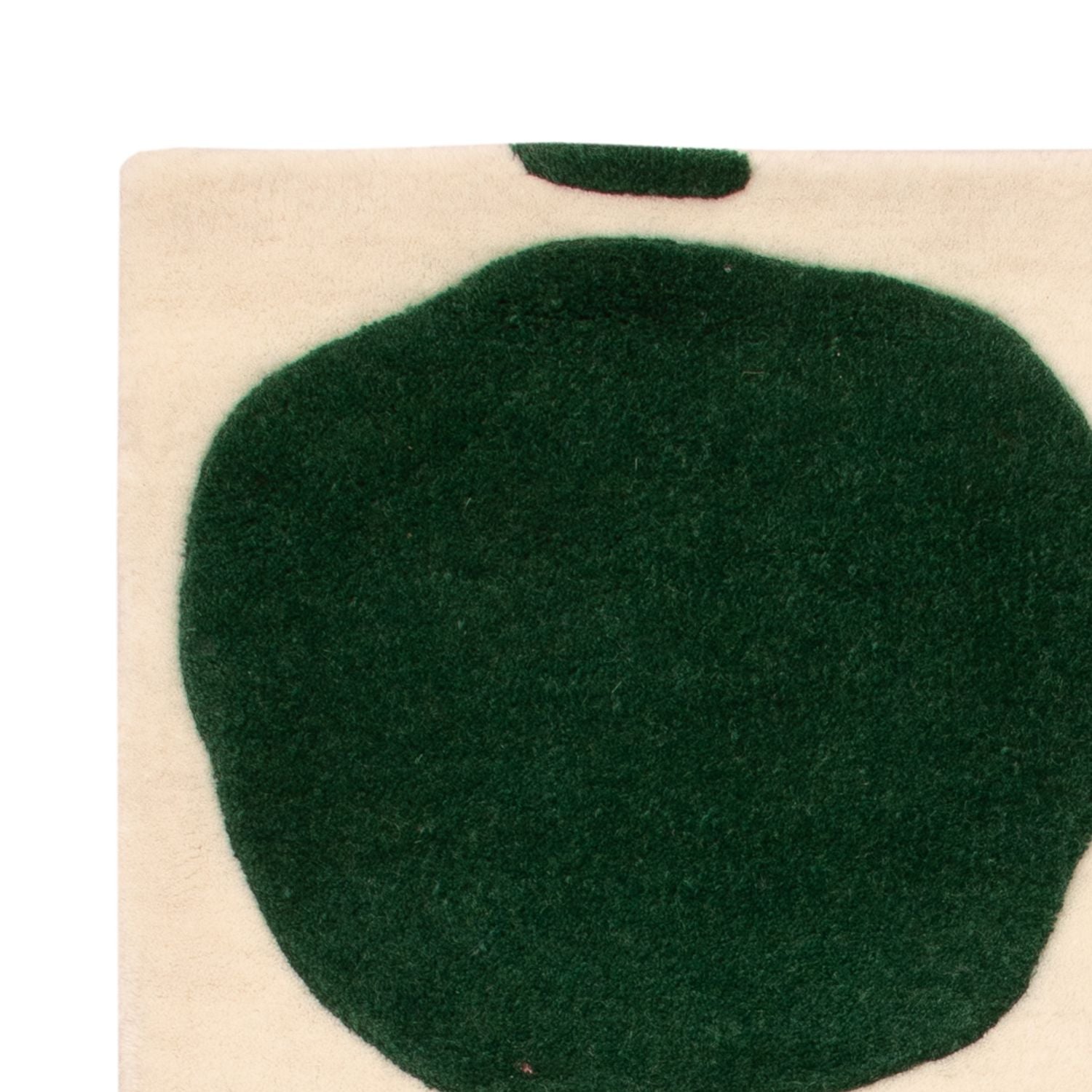 Tappeto di lana - 90 x 60 cm - verde