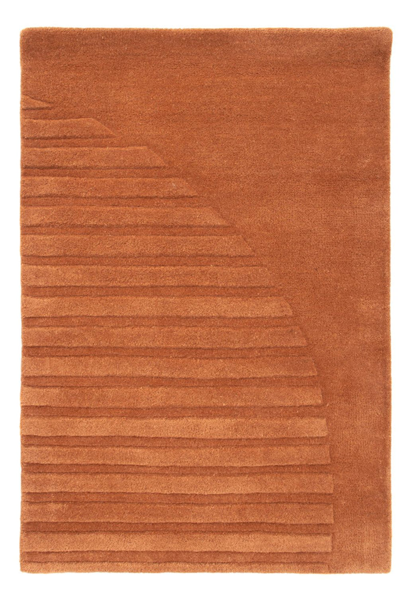 Tappeto di lana - 90 x 60 cm - marrone