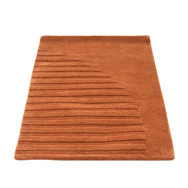 Tappeto di lana - 90 x 60 cm - marrone