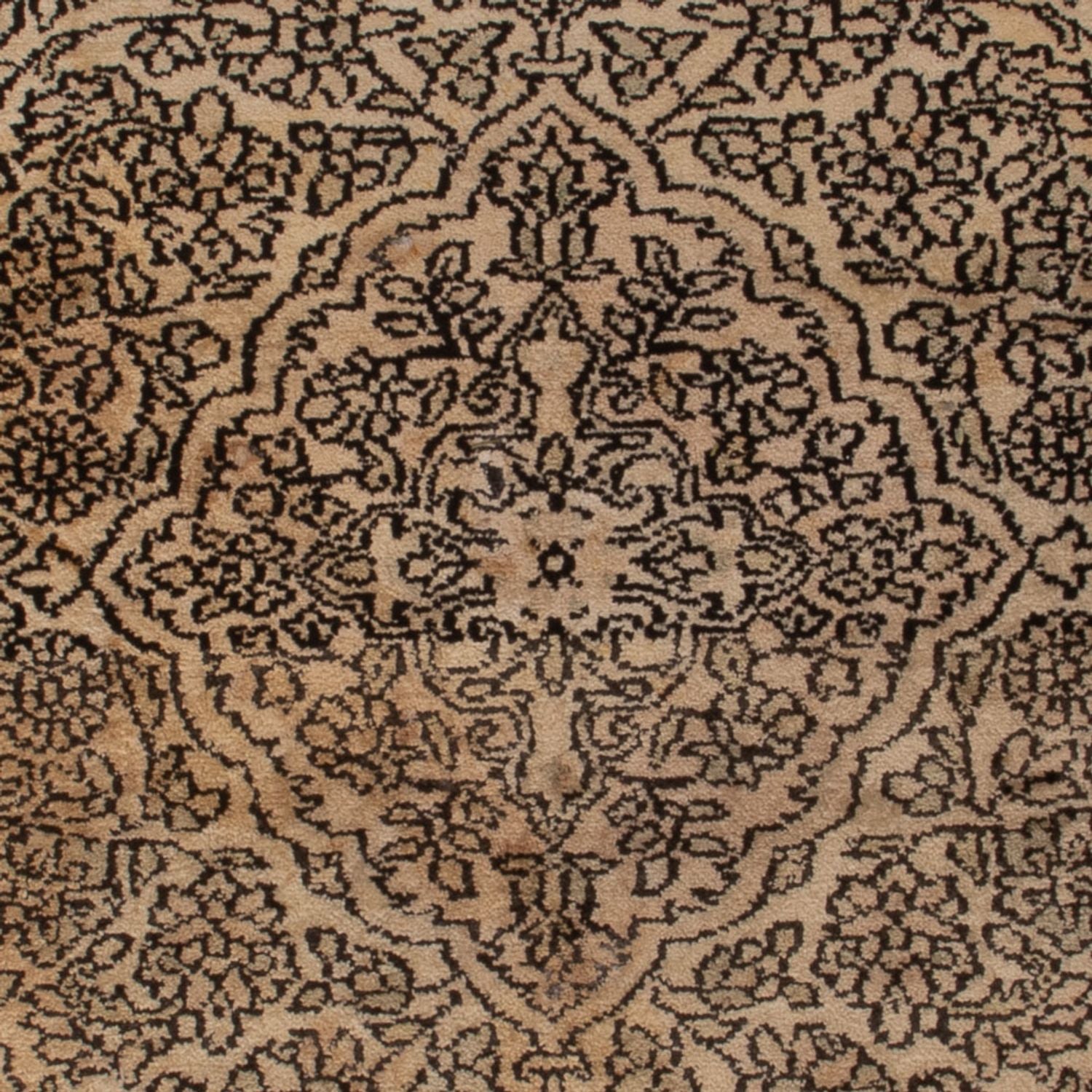 Tappeto di seta - Seta del Kashmir - 103 x 60 cm - beige