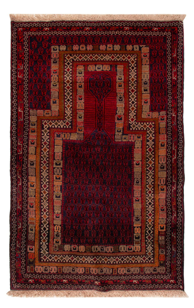 Tappeto Belutsch - 138 x 91 cm - rosso
