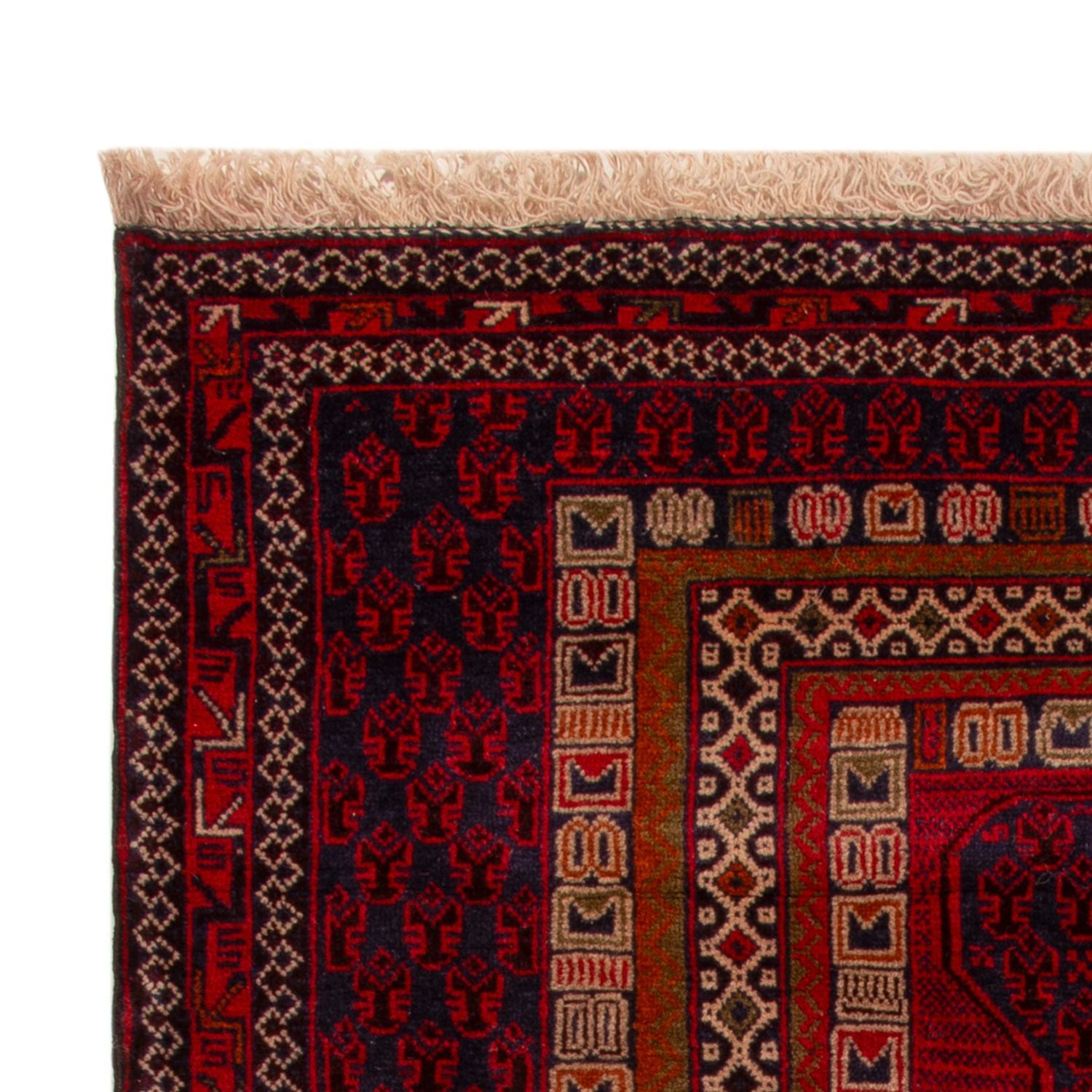 Tappeto Belutsch - 138 x 91 cm - rosso
