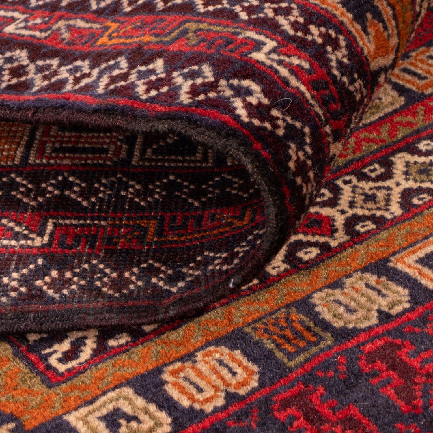 Tappeto Belutsch - 138 x 91 cm - rosso
