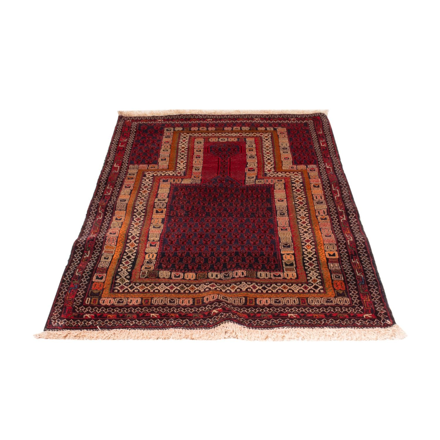 Tappeto Belutsch - 138 x 91 cm - rosso