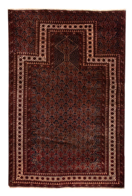 Tappeto Belutsch - 140 x 102 cm - rosso