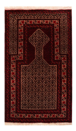 Tappeto Belutsch - 150 x 89 cm - rosso