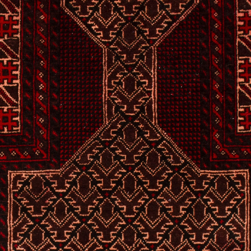 Tappeto Belutsch - 150 x 89 cm - rosso