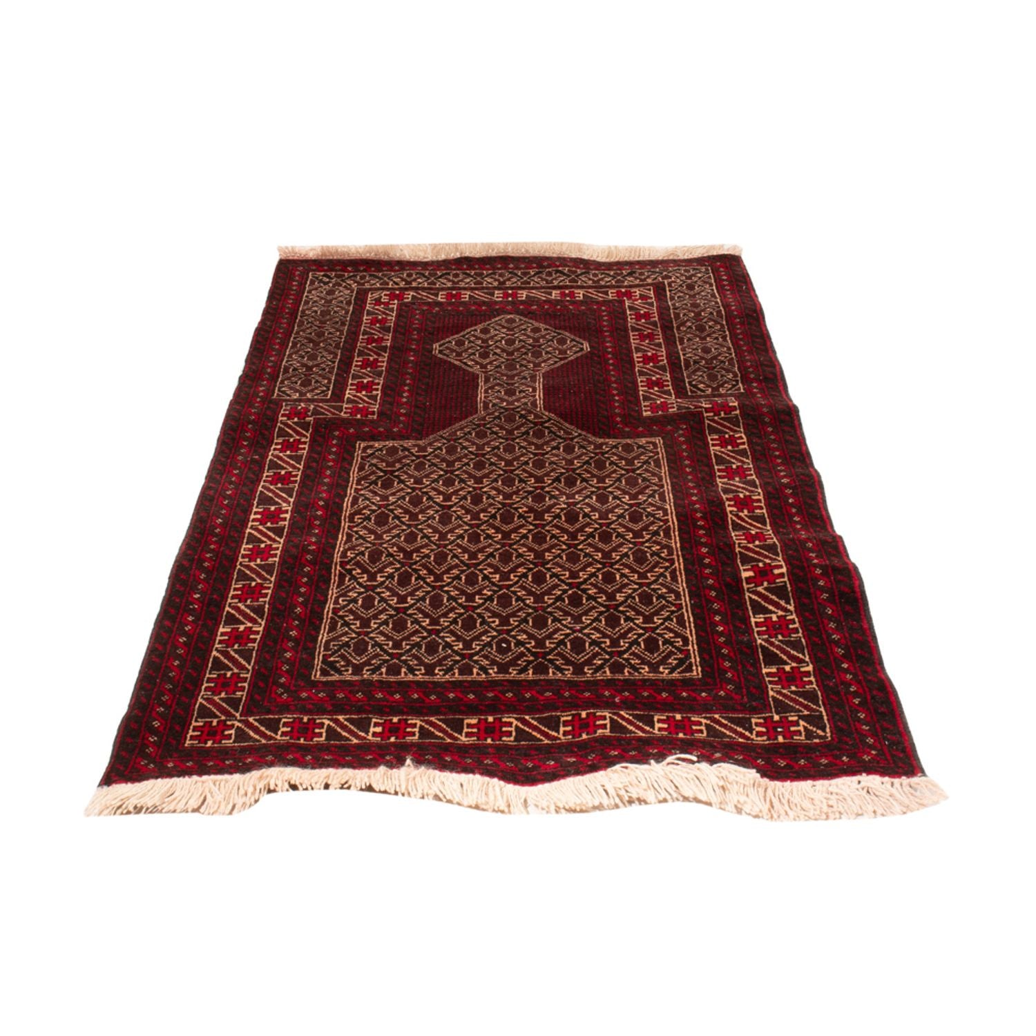 Tappeto Belutsch - 150 x 89 cm - rosso