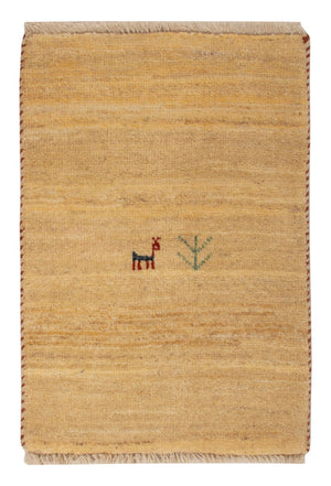 Tappeto Gabbeh - Loribaft Persero - 60 x 40 cm - crema