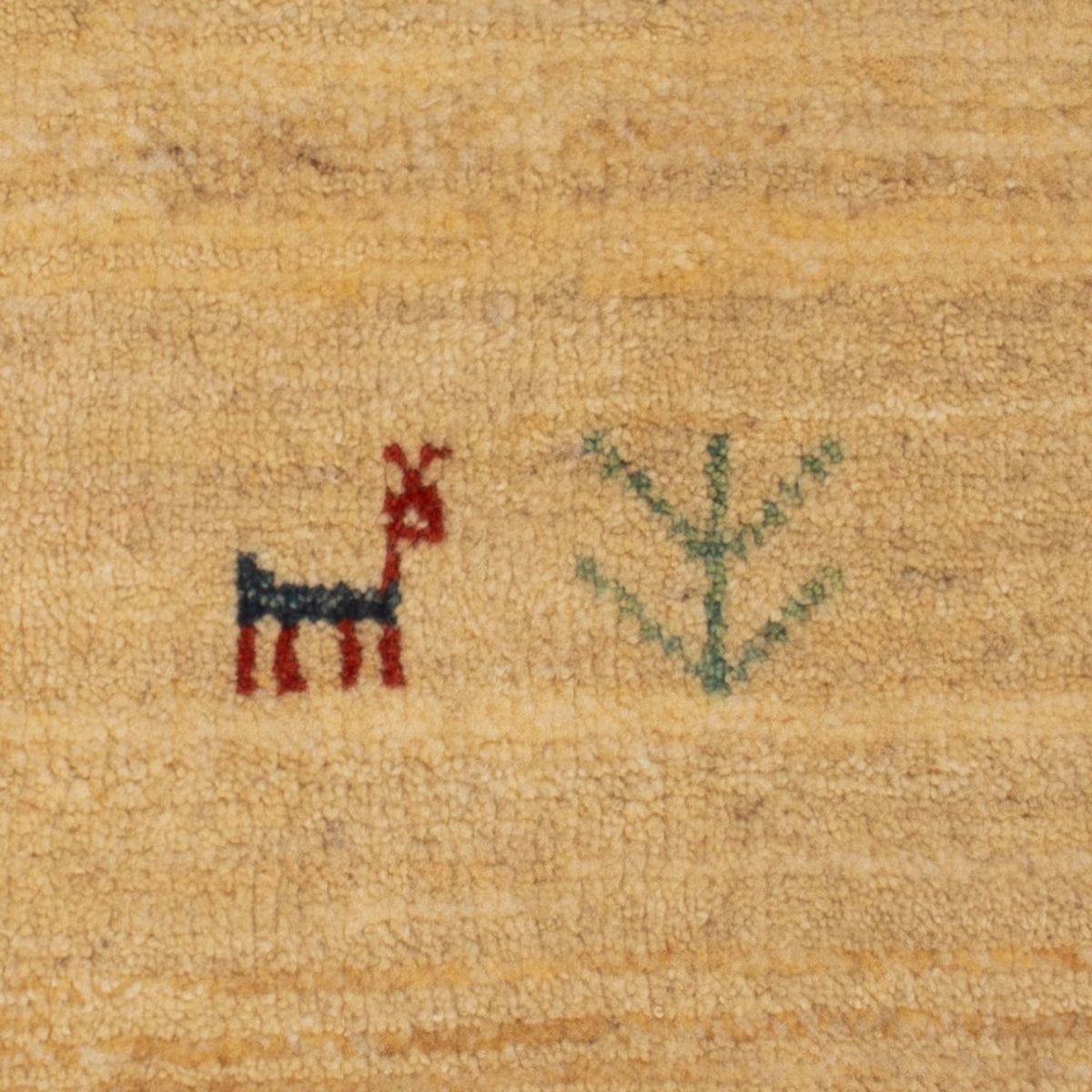 Tappeto Gabbeh - Loribaft Persero - 60 x 40 cm - crema