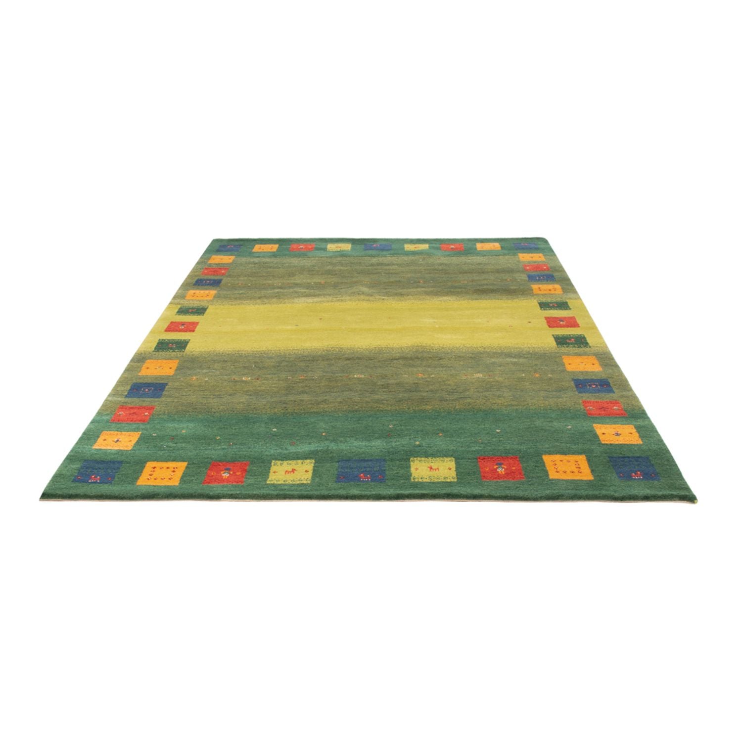 Tappeto Gabbeh - Loribaft Indus - 240 x 170 cm - verde