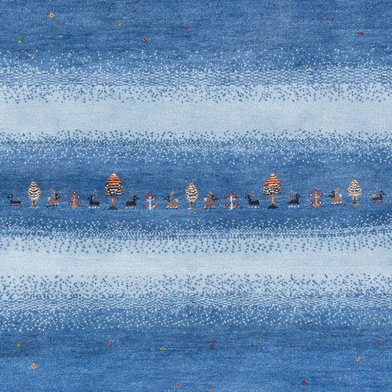 Tappeto Gabbeh - Loribaft Indus - 243 x 169 cm - blu