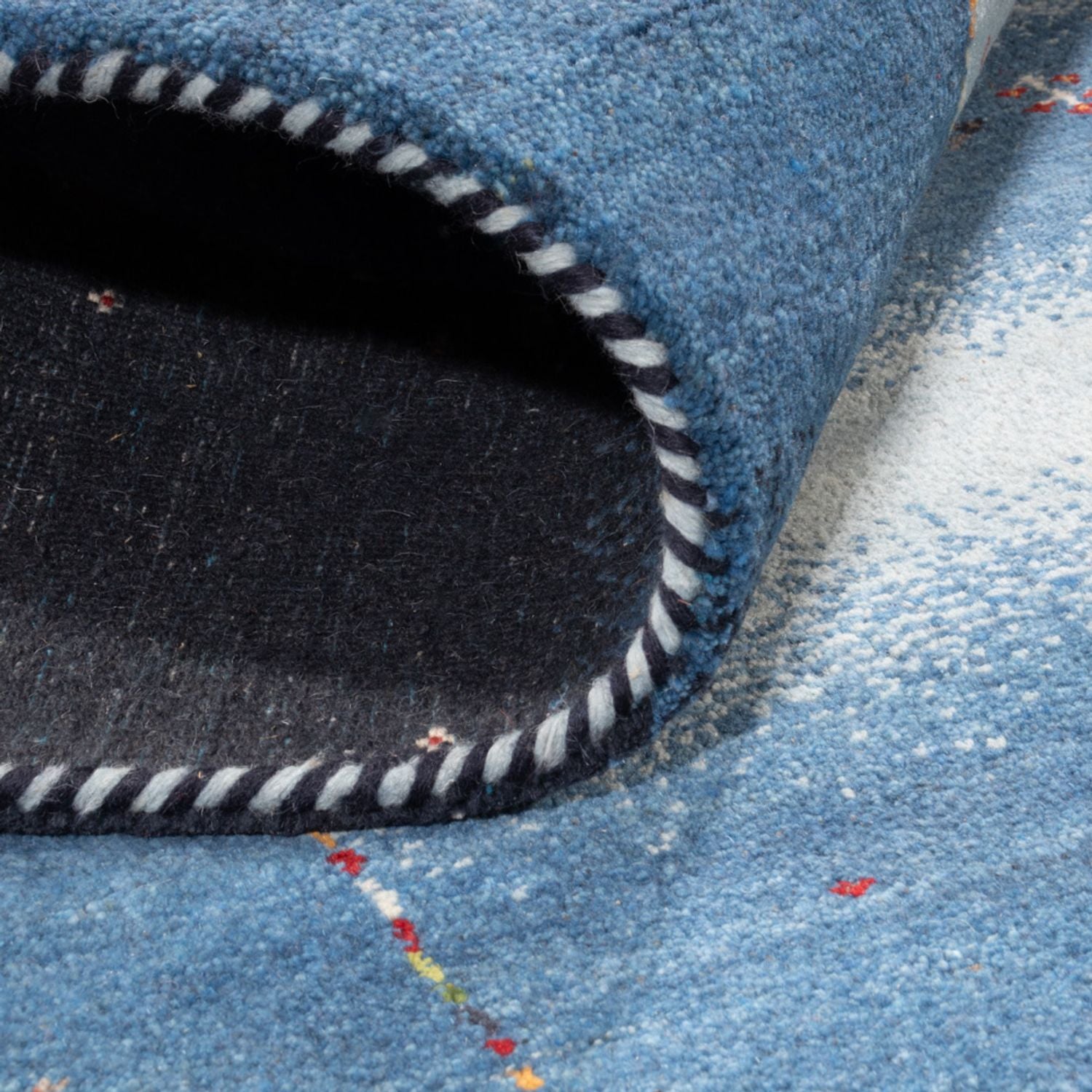 Tappeto Gabbeh - Loribaft Indus - 243 x 169 cm - blu
