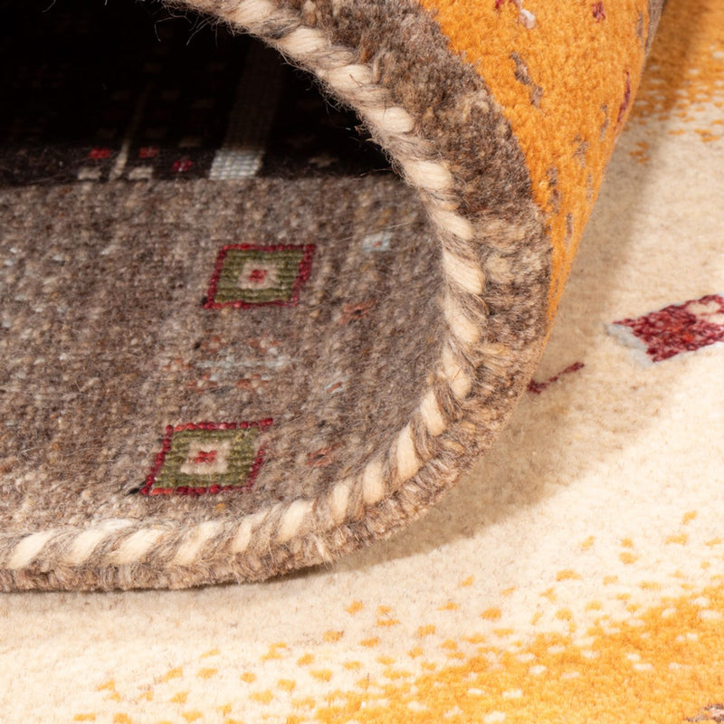 Tappeto Gabbeh - Loribaft Indus - 240 x 170 cm - oro