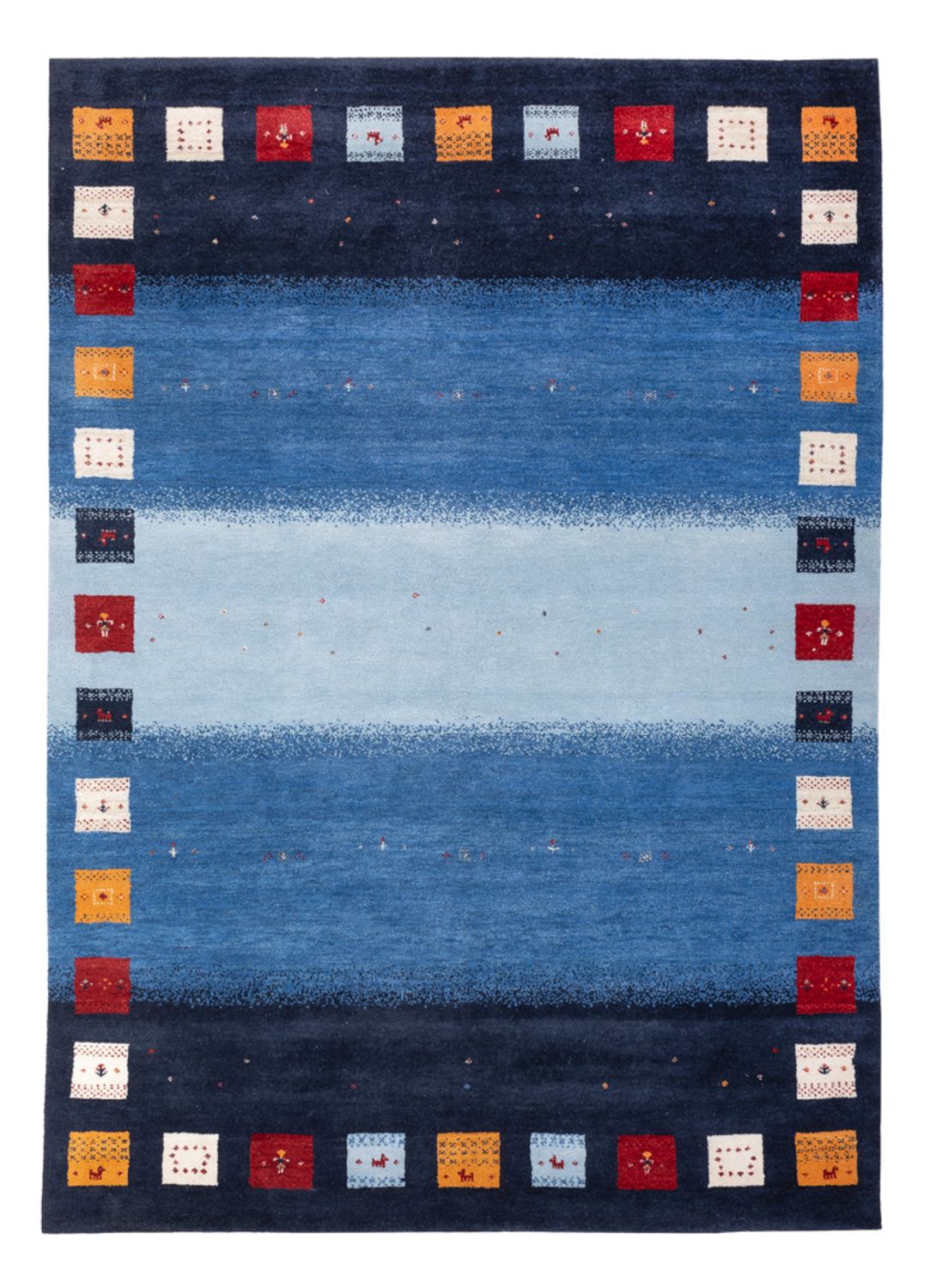 Tappeto Gabbeh - Loribaft Indus - 240 x 169 cm - blu