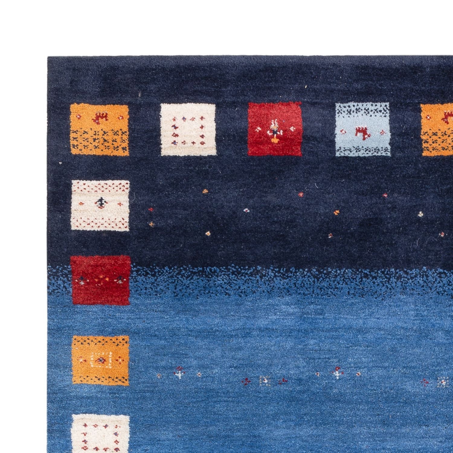 Tappeto Gabbeh - Loribaft Indus - 240 x 169 cm - blu