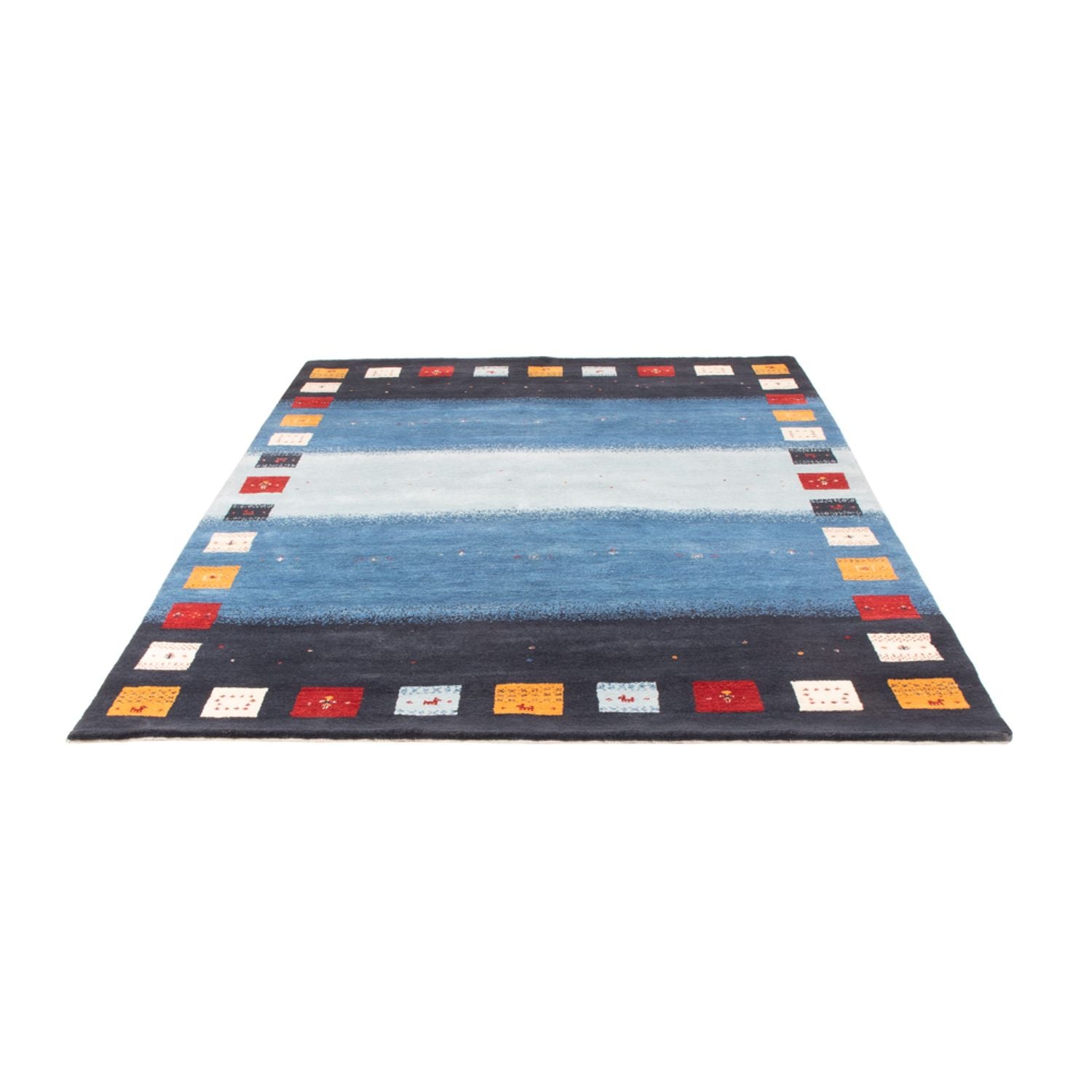 Tappeto Gabbeh - Loribaft Indus - 240 x 169 cm - blu