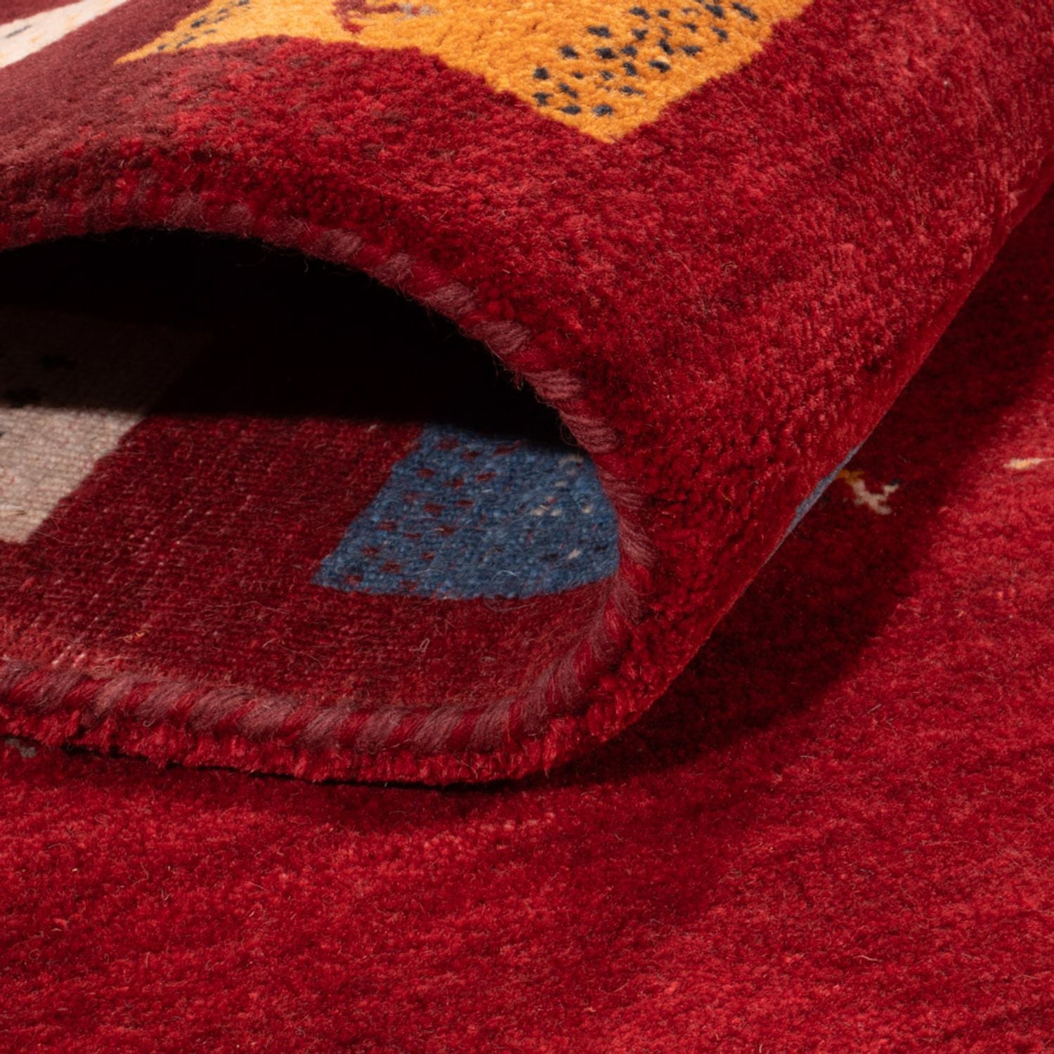 Tappeto Gabbeh - Loribaft Indus - 245 x 170 cm - rosso